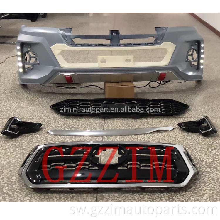 PP Injection Mould Body Kit Front Bumper Grill Fog lamp For R*vo  R*cco 2016+